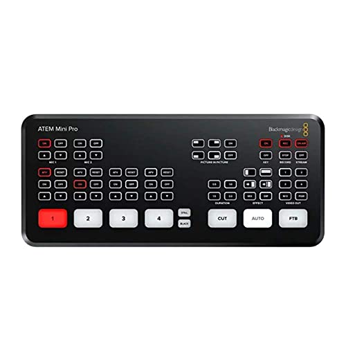 Blackmagic Design SWATEMMINIBPR ATEM Mini Pro HDMI Live Stream Switcher