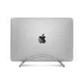 Twelve South BookArc for MacBook | Space-Saving Vertical Stand to Organize Work & Home Office for Apple MacBooks, Now Compatible with M1 MacBooks* (Silver)