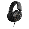 Philips Wired Over-Ear Open-Back Headphones, Black