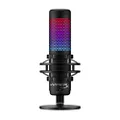 HyperX QuadCast S – RGB USB Condenser Microphone for PC, PS4 and Mac, Anti-Vibration Shock Mount, Four Polar Patterns, Pop Filter, Gain Control, Gaming, Streaming, Podcasts, Twitch, YouTube, Discord