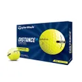 2021 TaylorMade Yellow Distance+ Golf Balls