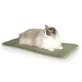 K&H Pet Products Thermo-Kitty Mat Heated Pet Bed Sage 12.5" x 25" 6W