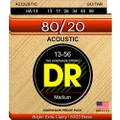 DR Strings Hi-Beam 80/20-80/20 Brass Acoustic13-56