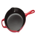 LE CREUSET Iron Handle Skillet, Cherry Red, 10 1/4 Inch, LS2024-2667