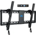 Mounting Dream Tilt TV Wall Mount Bracket for Most 37-70 Inches TVs, TV Mount with VESA up to 600x400mm, Fits 16", 18", 24" Studs and Loading Capacity 132 lbs, Low Profile and Space Saving MD2268-LK