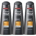 Dove Men + Care Thick and Strong Fortifying 2-in-1 Shampoo + Conditioner, 12 Ounce (Pack of 3)
