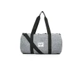 Herschel Supply Co. Sutton Mid-volume Duffle Bag Duffel Bag, Raven Crosshatch/Black (gray) - 10251-00919-OS