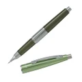 Pentel Sharp Kerry Mechanical Pencil, 0.5mm, Metallic Olive Barrel, 1 pack (P1035K), Green