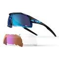 Tifosi 1460106122 Davos Crystal Sunglasses, Blue 135 mm