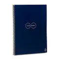 Rocketbook EVR-E-K-CDF Everlast Smart Reusable Notebook, Midnight Blue, Executive Size 6 x 8.8,Medium