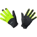 GORE WEAR C5 Gore-TEX INFINIUM Gloves, Black/Neon Yellow, X-Large