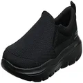 Skechers Men's Go Walk Evolution Ultra-Impeccable Sneaker, Black, 10.5 X-Wide