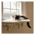 K&H Pet Products Kitty Sill Cat Window Hammock Perch (Heated or Unheated) Unheated Soft Fleece 14 X 24 Inches