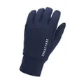 SEALSKINZ Unisex Water Repellent All Weather Glove, Navy Blue, Medium