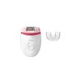 Philips Beauty Satinelle Essential Compact Hair Removal Epilator for Women, BRE235/04