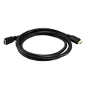 Monoprice Commercial Series Premium 6ft 24AWG CL2 High Speed HDMI Cable Male to Female Extension - Black