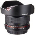 Samyang SY14M-C 14mm F2.8 Ultra Wide Fixed Angle Lens for Canon, Black