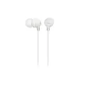 Sony MDR-EX-15AP In-Ear Wired Headphones with Mic, 9mm Dynamic Driver - White