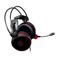 Audio-Technica ATHAG1X Closed Back High-Fidelity Gaming Headset Compatible with PS4, Laptops and PC, Black