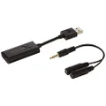 Creative 70SB171000000 Sound BlasterX G1 Portable HD Gaming USB DAC and Sound Card