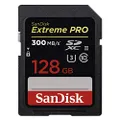 SanDisk SDSDXPK-128G-GN4IN Extreme Pro 128GB SDXC UHS-II U3 (Up to 300MB/s Read) Memory Card, Black