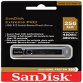 SanDisk SDCZ880-256G-G46 Extreme PRO USB 3.1 Solid State Flash Drive, 256GB Black