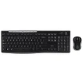 Logitech 920-006314 MK270R Wireless Keyboard and Mouse,Black