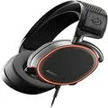 SteelSeries Arctis Pro High Fidelity Gaming Headset - Hi-Res Speaker Drivers - DTS Headphone:xv2.0 Surround for PC, Black, Large