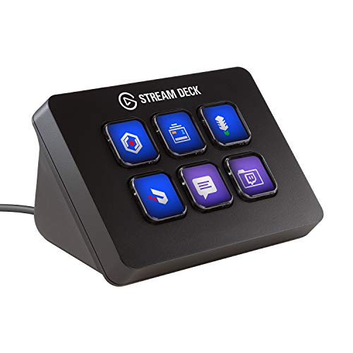 CORSAIR 10GAI9901 Elgato Stream Mini Deck with 6 Customizable LCD Keys