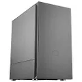 Cooler Master MCS-S400-KN5N-S00 Silencio S400 mATX Tower W/Sound-Dampening Material, Sound-Dampened Steel Side Panel, Reversible Front Panel, SD Card Reader, and 2X 120mm PWM Silencio FP Fans