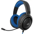 Corsair CA-9011196-AP HS35 Stereo Gaming Headset, Blue