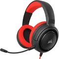 Corsair CA-9011198-AP HS35 Stereo Gaming Headset, Red