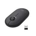 Logitech 910-005602 Pebble M350 Wireless Mouse, Graphite