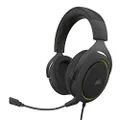 CORSAIR CA-9011214-NA HS60 Pro 7.1 Virtual Surround Sound PC Gaming Headset w/USB DAC - Discord Certified Works with PC, Xbox Series X, Xbox Series S, Xbox One, PS5, PS4, and Nintendo Switch Yellow