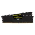 CORSAIR CMK64GX4M2E3200C16 Vengeance LPX DDR4 3200(PC4-25600) C161.35V Desktop Memory Kit, Black, 64 GB