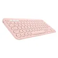 Logitech 920-009579 K380 Multi-Device Bluetooth Keyboard, Rose