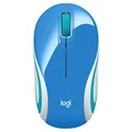 Logitech M187 Wireless Mouse, Blue