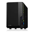 Synology DS220+ Dual Core 2.0 GHz 2-Bay DiskStation, 2GB RAM