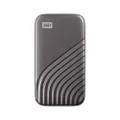 Western Digital 500GB My Passport SSD External Portable Drive, Gray, Up to 1,050 MB/s - WDBAGF5000AGY-WESN