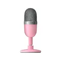 Razer RZ19-03450200-R3M1 Seiren Mini Ultra-Compact Condenser Microphone, Quartz Pink