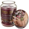 Heart & Home 340g Large Jar Candle: Sweet Cherries