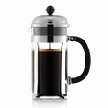 BODUM CHAMBORD 8 Cup Coffee Maker, Shiny, 1.0 L