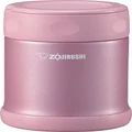 Zojirushi SW-EAE35PS Stainless Steel Food Jar, 11.8-Ounce/0.35-Liter, Shiny Pink