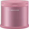 ZOJIRUSHI SW-FCE75PS Stainless Steel Food Jar 25 oz. / 0.75 Liter, Shiny Pink