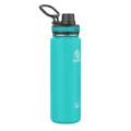 Takeya ThermoFlask Insulated Stainless Steel Water Bottle, 24 oz, Ocean