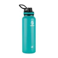 Takeya 50024 ThermoFlask Insulated Stainless Steel Water Bottle, 40 oz, Ocean