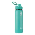 Takeya Actives Insulated Stainless Water Bottle with Insulated Spout Lid, Teal, 24oz, (51048)