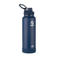 Takeya 51004 Actives Insulated Stainless Water Bottle with Insulated Spout Lid, 40oz, Midnight