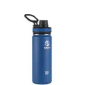 Takeya 50008 Originals Vacuum-Insulated Stainless-Steel Water Bottle, Navy, 18oz