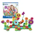 Learning Resources Gears! Gears! Gears! Build and Bloom Flower Garden Building Kit, Multi, 14 1/2" x 11", 116 Pieces